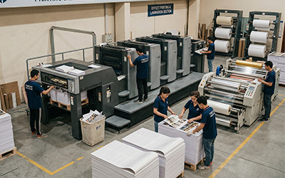 Printing and lamination