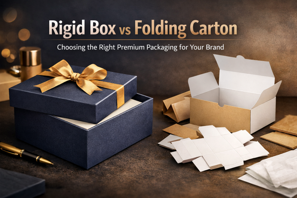 rigid-box VS Folding-carton.
