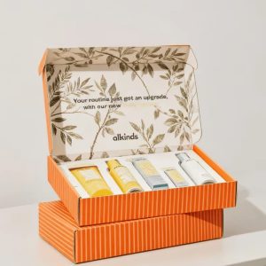 Custom Printed Mailer Box for Cosmetics with Soft Touch Finish | Mailing Box Factory