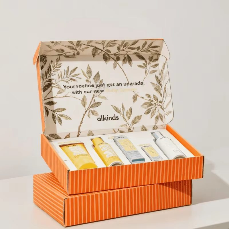 Custom Printed Mailer Box for Cosmetics with Soft Touch Finish | Mailing Box Factory