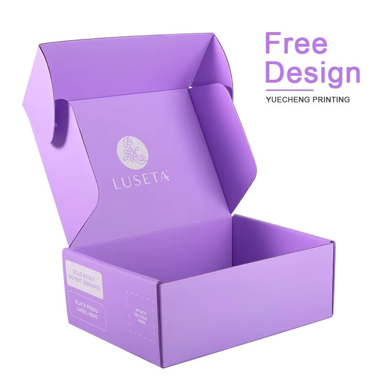 Luxury custom mailer box with soft-touch lamination and gold foil logo stamping, high-end DTC brand packaging from China factory