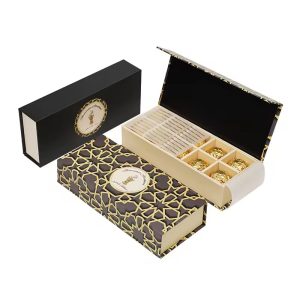 luxury chocolate gift box with insert premium rigid packaging for chocolates