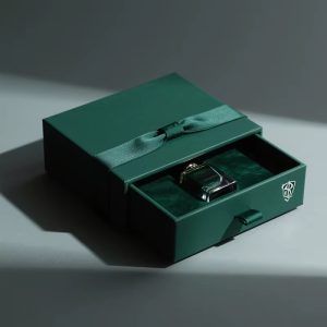 Custom Printed Cardboard Sliding Drawer Box for Perfume Bottles with Foam Insert | Wholesale Fragrance Packaging
