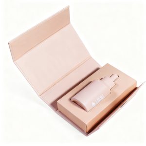 custom cosmetic skincare box packaging with logo luxury folding skincare gift box