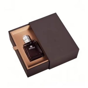 Custom Sliding Drawer Box for Fragrance Bottles with Foam Insert | Wholesale Perfume Packaging
