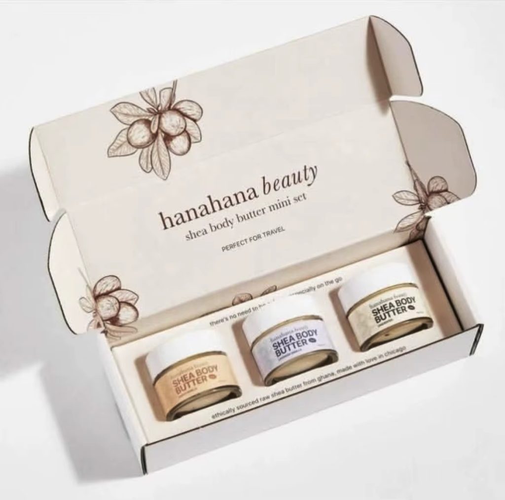 Custom cosmetic mailer box for serum cream and toner packaging